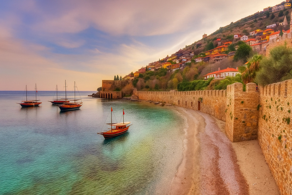 منطقة البحر المتوسط: طبيعة، تاريخ ومغامرة - المصدر: الذكاء الاصطناعي GPT