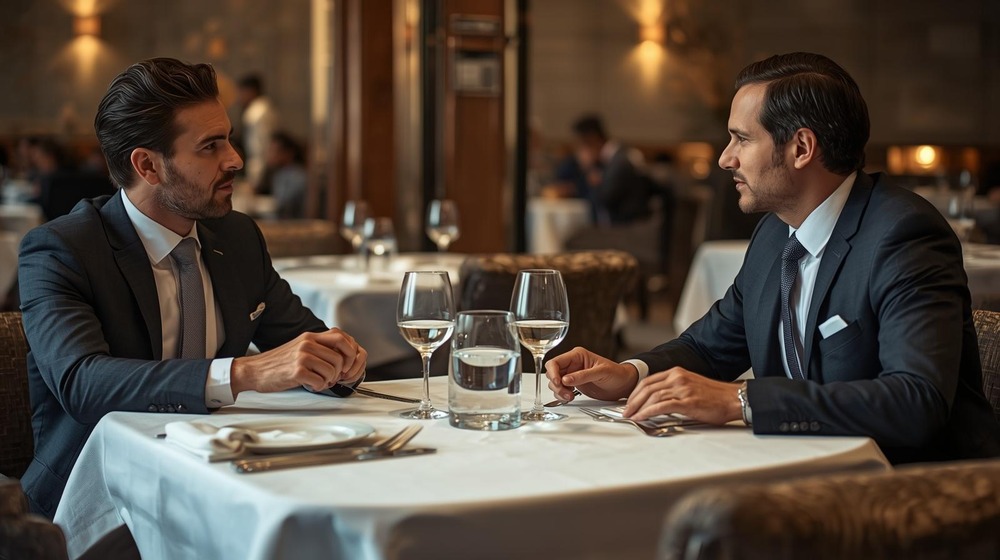 غداء العمل يحتاج مطعماً يليق بالمناسبة المهنية المصدر:  Ai Generated / Canva  