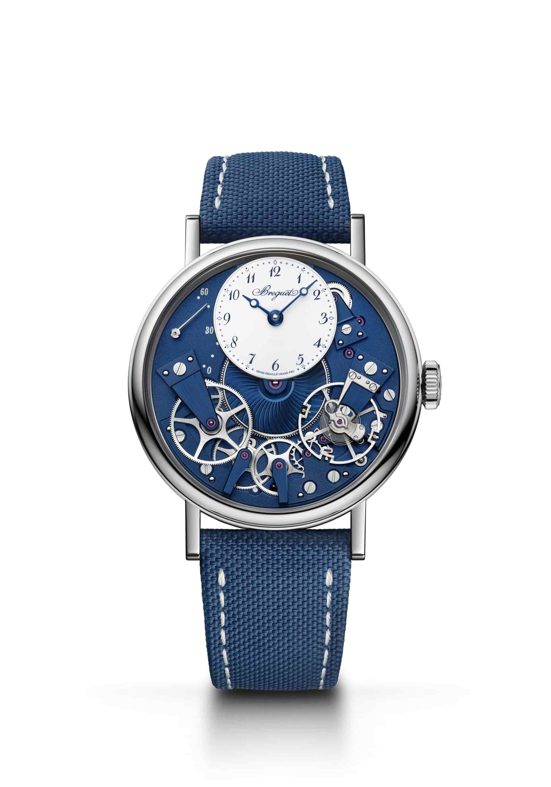  اقتدار Breguet في صناعة الساعات الفاخرة يتبين في تناسق الرموز الجمالية والتقنية لساعة Tradition Seconde Rétrograde 7037 BB/YB/5V6 