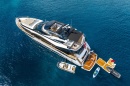 يخت Sunseeker 95: تصميم رياضي ورحابة ذكية