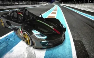 أول سيارة رياضية إماراتية في 2015