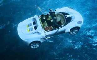 سكوبا : أول سيارة تسبح تحت الماء سكوبا : أول سيارة تسبح تحت الماء