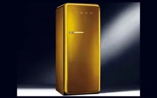 بالصور:ثلاجة مرصعة بكريستال سواروفسكي بـ 2800دولار.