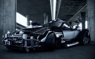 بالصور: أردني يستحضر أجواء أفلام Transofrmers لتغيير سيارته بصورة رائعة