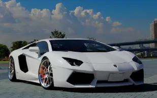 فيديو : النار بدل الدخان في دبي.. عجائب لمبرجيني