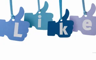 ‏لايك من فيسبوك لتطبيقات الهواتف الذكية 