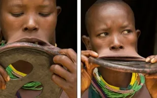 بالفيديو.. صاحبة أكبر فم في العالم