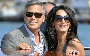 الطفل الأول لكلوني وعلم الدين... سوري!