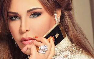 بالصورة.. I Phone 6 مرصّع بالألماس لأحلام