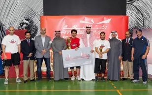 السليم يتوج الفائزين في منافسات الطاولة بوقت اللياقة