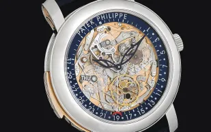 كريستيز تفتتح موسم مزاد الساعات الهامّة 2015 في دبي