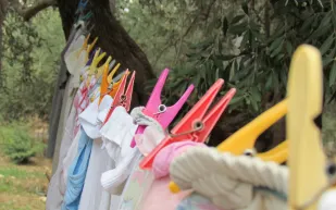 حاول التجسس على زوجته...فقطعت جارته الحبل له