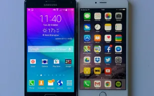 من يتفوق؟  "آيفون 6 بلس" ام "غالاكسي نوت 4"