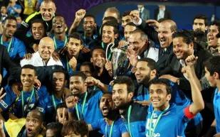 بالصور: للمرة الأولى الهلال السعودي بطل السوبر 