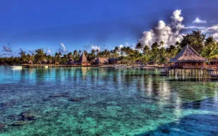 جزيرة تاهيتي شهر العسل  الدائم 