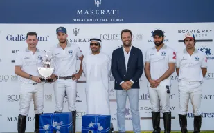ديزرت بالم يفوز بالمركز الاول في تحدي مازيراتي للبولو في دبي 