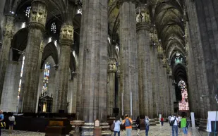 كاتدرائية ميلانو ايطاليا روعة ساحة الدومو