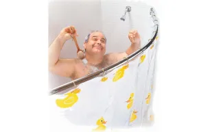 لِيفة الاستحمام مستنقع البكتيريا والجراثيم