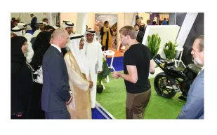 اسرع دراجة نارية ذاتية القيادة في العالم الان بدبي