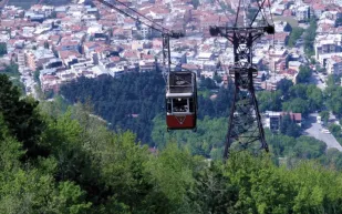 بورصة أعجوبة الشتاء التركية للسائحين