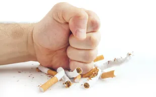 للتخلص من التدخين ثلاث خطوت