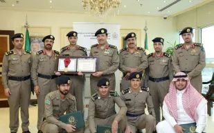 الدفاع المدني السعودي يحصد جائزة التميز الذهبية