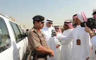 فيديو | رد فعل غريب من أمين جدة عقب سؤال عن استعدادات السيول