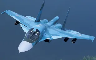 طائرة Cу-34 الروسية تنافس إف - 15 الأمريكية