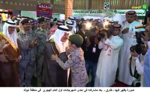 بعد فيديو إغماءة شاعر الحزم الصغير والده يكشف تفاصيل إسعافه هذا ما حدث