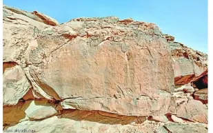 الإعلان عن اكتشاف نقش أثري للملك الفرعوني رمسيس الثالث شمال المملكة