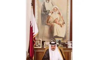 جدارية تميم غُيّب الجد من شجرة العائلة بانقلاب عسكري