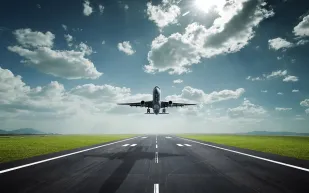 فيديو| حادث غريب لارتطام طائرة بصخور جليدية وسط الغيوم