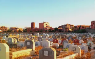 شاهد موقف مؤثر لضابط في مراسم دفن الشهيد اليامي