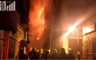 تفاصيل التهام النيران لـ6 مباني تاريخية في جدة