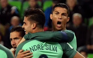 فيديو| رونالدو ينقذ البرتغال من عقبة أندورا