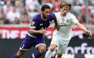 فيديو| 160 ألف تغريدة لوسم «#ريال_مدريد_توتنهامِ».. النادي الإنجليزي يقتنص التعادل من مضيفه الإسباني