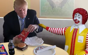 سبب غريب وراء تناول «ترامب» لوجبات «ماكدونالدز» بشكل يومي 