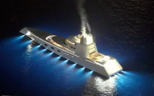 بقيمة 250 مليون دولار ..شاهد يخت المغنية «اليكساندرا مالنيشانكو»