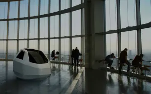 كبسولة للنوم تنهي ملل الانتظار في المطارات (فيديو)