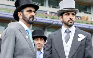 محمد بن راشد يشهد إنجاز جودلفين في «رويال آسكوت» (صور)