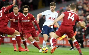 أهداف مباراة ليفربول وتوتنهام اليوم.. الريدز يفوز بثنائية على مضيفه (فيديو)