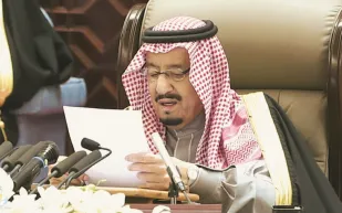  خادم الحرمين الشريفين يفتتح أعمال الدورة السابعة لمجلس الشورى