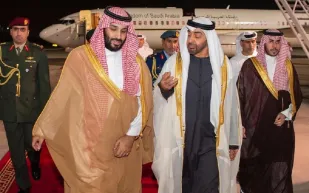 شاهد | جولة الأمير محمد بن سلمان برفقة ولي عهد أبو ظبي في جزيرة ياس