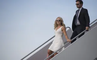 شاب عربي يخطف قلب ابنة ترامب 