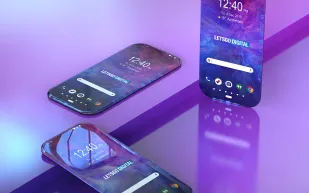 «سامسونج» تفاجئ الجميع بهاتف ذكي خالي من إطار الشاشة