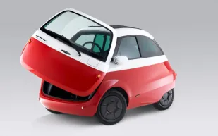 سقفها قابل للطي.. Microlino أصغر سيارة كهربائية في العالم (فيديو وصور)