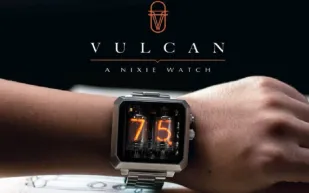 تثير اهتمامك..  "Vulcan" ساعة عصرية من "Nixie tube" (فيديو)