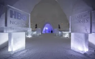 فندق "لعبة العروش" الجليدي في فنلندا يعود من جديد