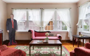 جولة مجانية داخل منزل الطفولة للرئيس الأمريكي دونالد ترامب (صور)