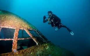 البحرين تجذب السياح بأكبر منتزه للغوص في العالم (صور)